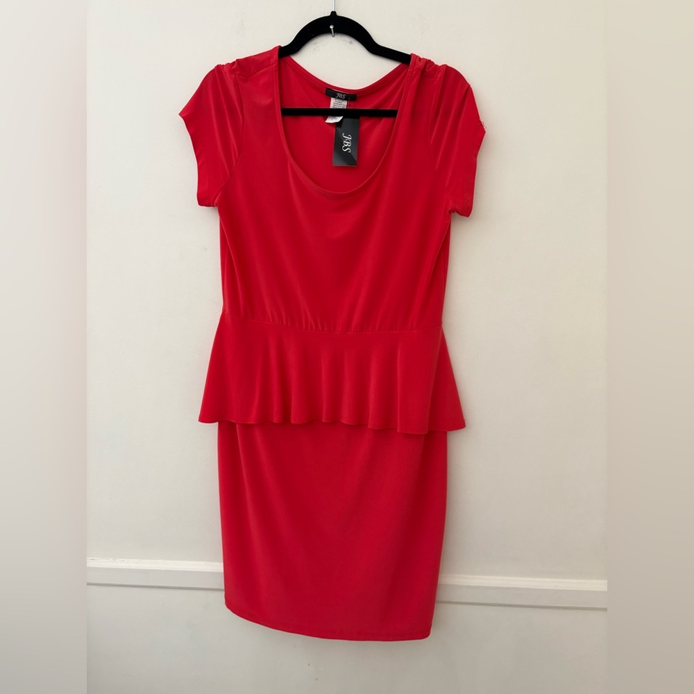 JBS Women’s Beautiful Red Dress Sz M-NEW w Tags